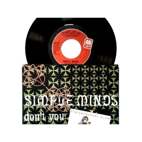Simple Minds Don't You Forget About Me 7" Vinyl Record The Breakfast Club 1985 - Picture 1 of 4